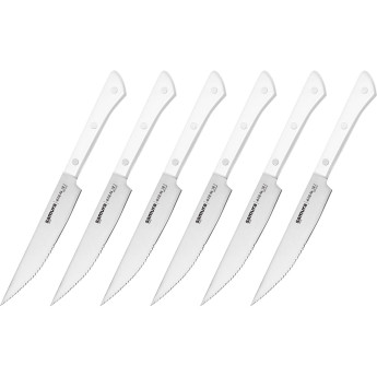 Набор из 6-ти стейковых ножей SAMURA HARAKIRI SHR-0260W
